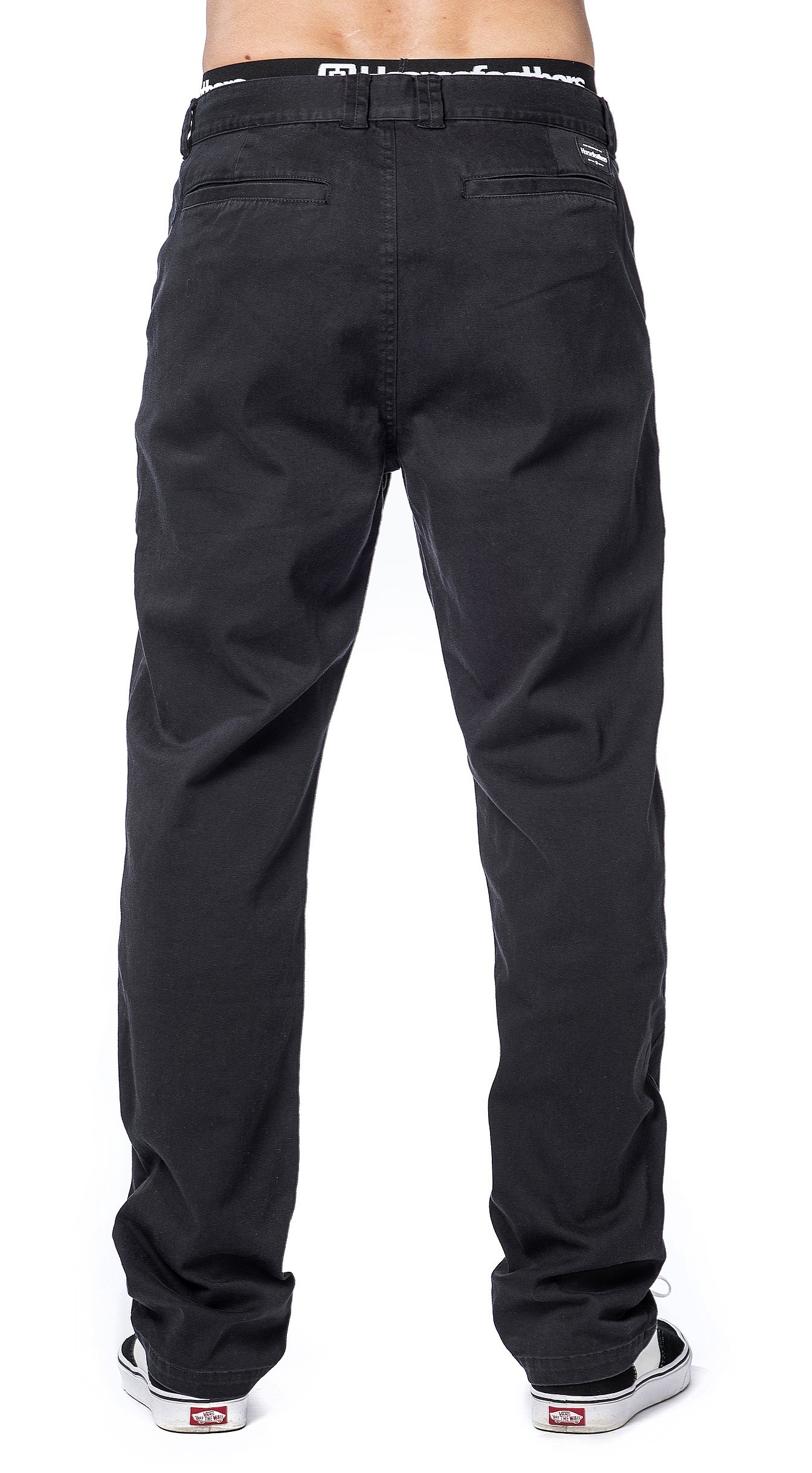 pants Horsefeathers Macks - Black - men´s