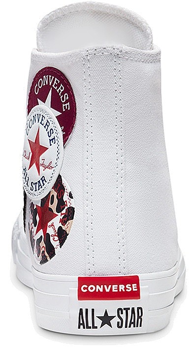 converse white rush blue rose maroon