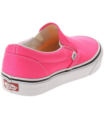 Shoes Vans Classic Slip On Neon Knockout Pink True White Snowboard Online Eu Shoes Vans Classic Slip On Neon Knockout Pink True White Snowboard Online Eu