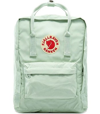 batohy fjllrven kanken Backpack - Durable Vinylon Fabric, Water-Resistant, Classic Design - School, Travel, Graphite 3 .5 in Weight backpack Fjllrven Kanken - 600/Mint