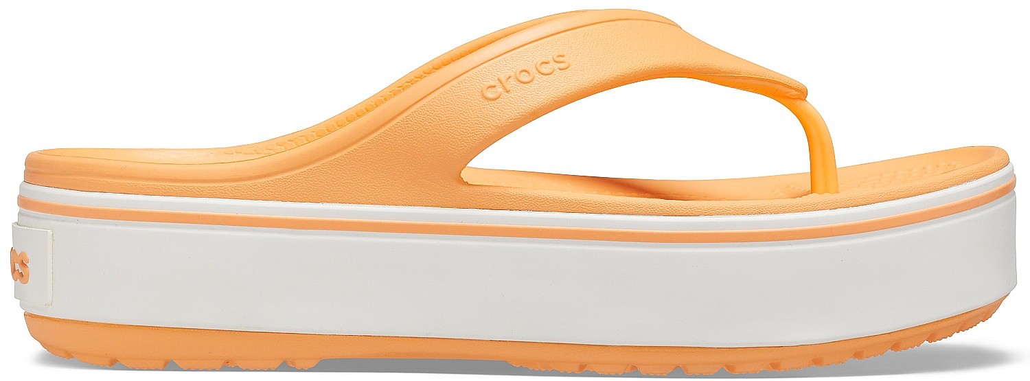 crocs crocband platform flip