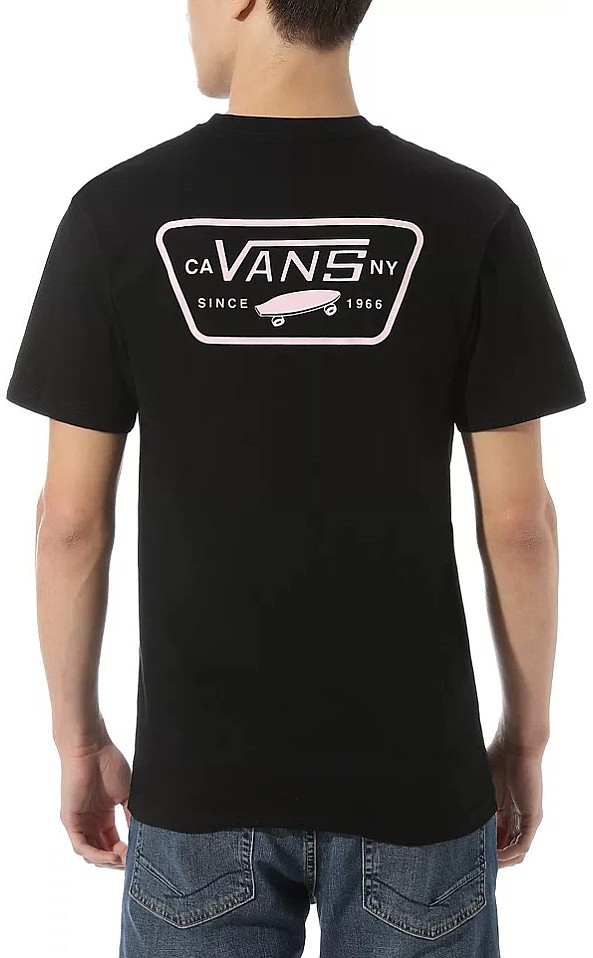Black/Vans Cool Pink - men 