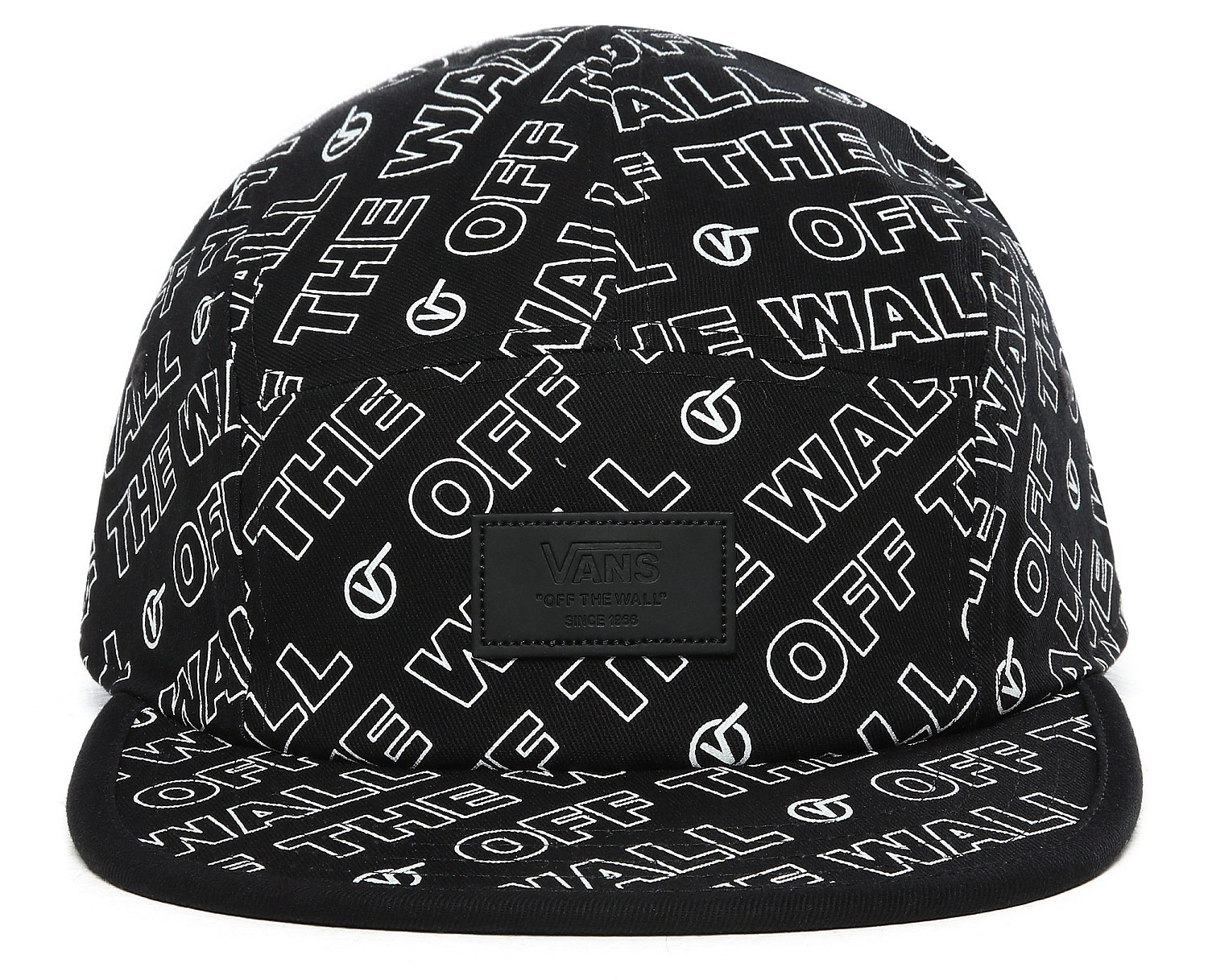 vans 5 panel black