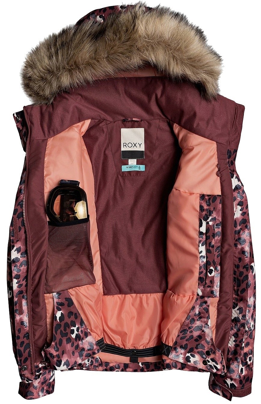 roxy red ski jacket