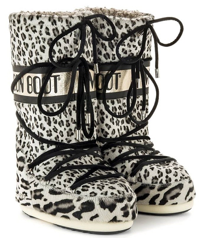 giraffe print boots