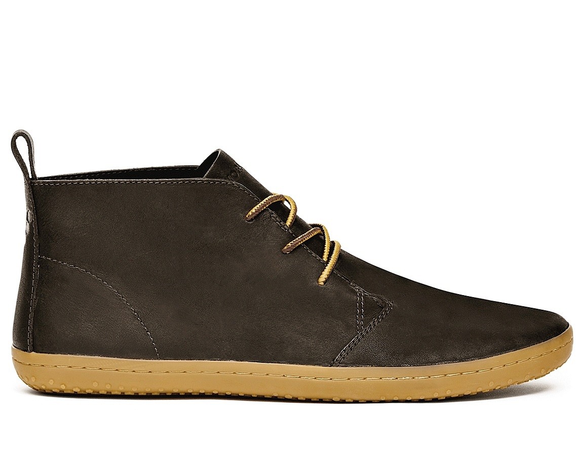 shoes Vivobarefoot Gobi II M - Leather Dark Brown/Hide - blackcomb  