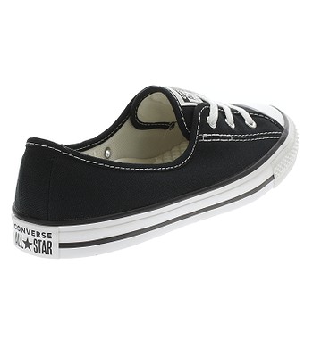 Converse women's chuck taylor ballet lace ox shoes - black Clearance