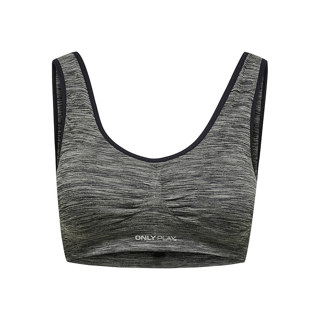bra ONLY Play Mira Seamless Sports - Black/Melange - women´s