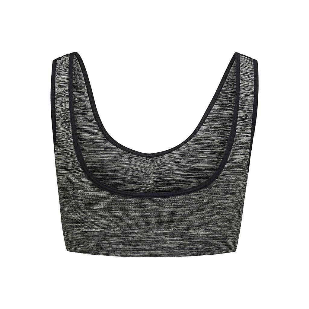 bra ONLY Play Mira Seamless Sports - Black/Melange - women´s