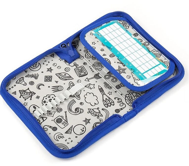 pencil case Topgal PENN 20015 - B/Gray - unisex junior