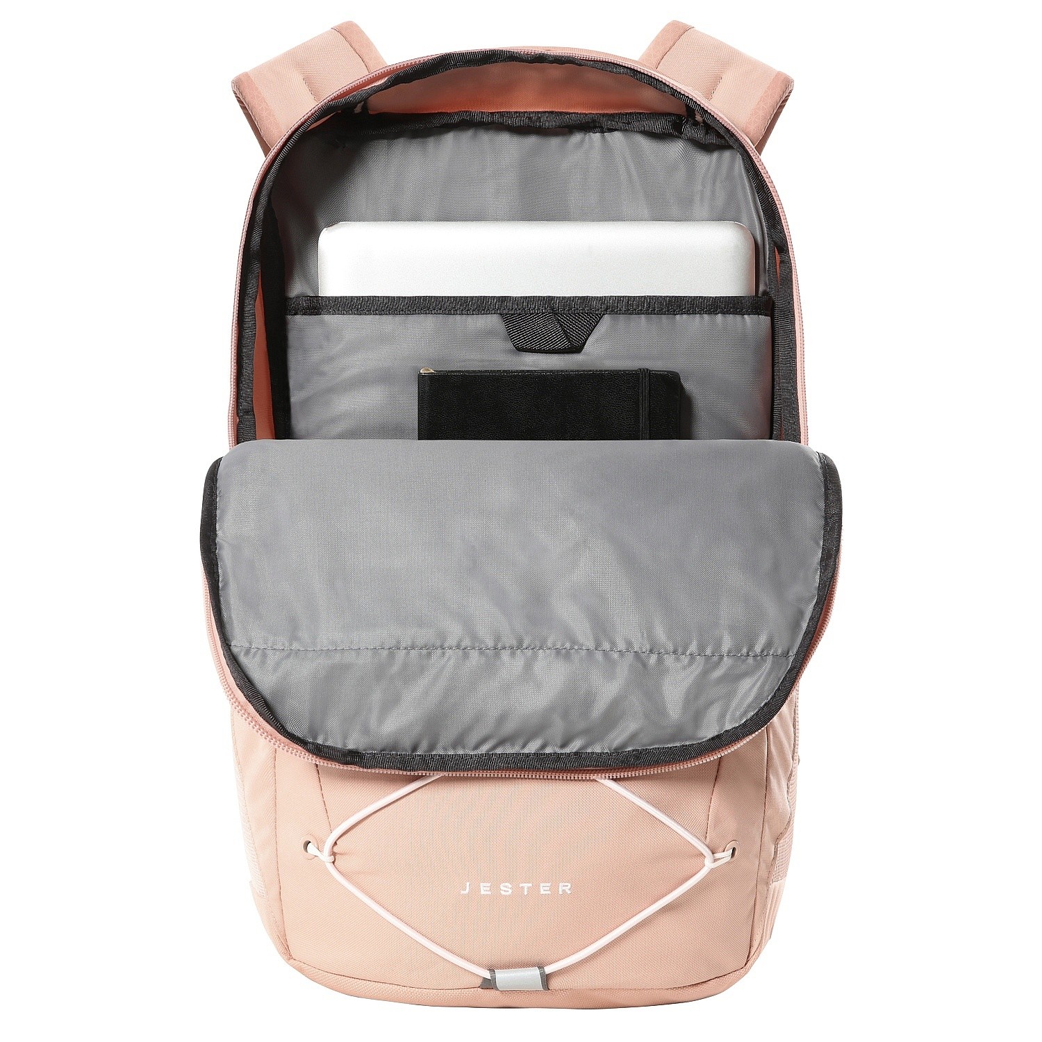 north face creme backpack