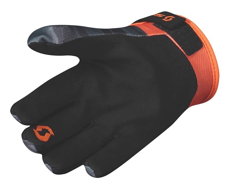 rukavice Scott 350 Dirt - Black/Orange