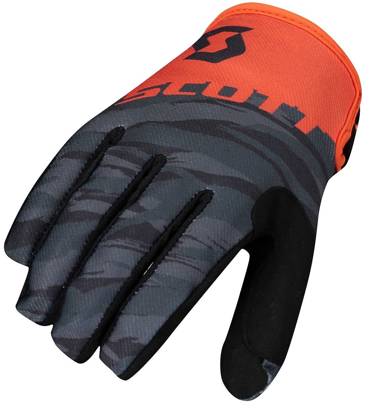 rukavice Scott 350 Dirt - Black/Orange