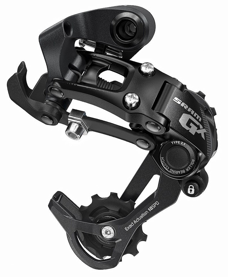 přehazovačka Sram AM RD GX TYPE 2.1 10SPD Medium Cage - Black