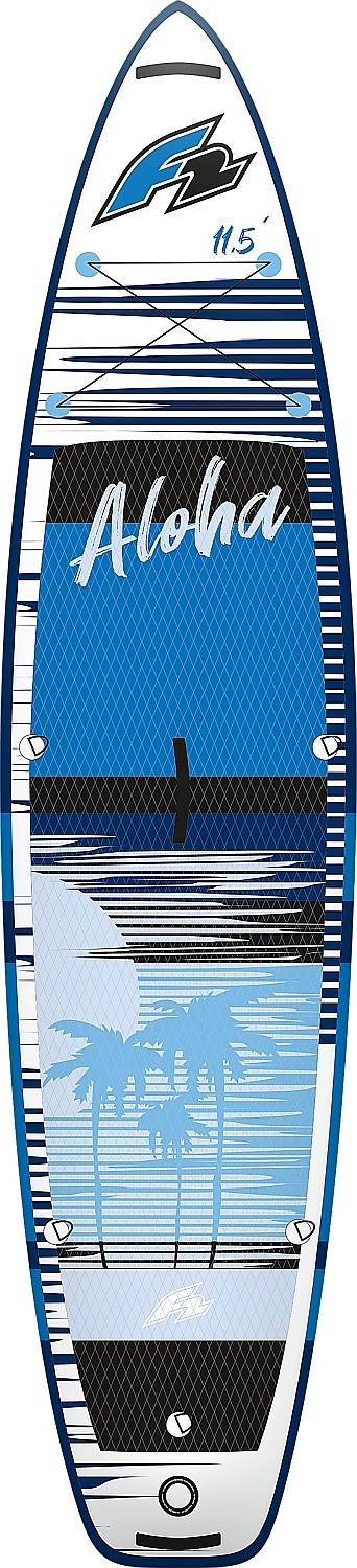 Paddleboard F2 Aloha 11'4"x31"x6" - Blue