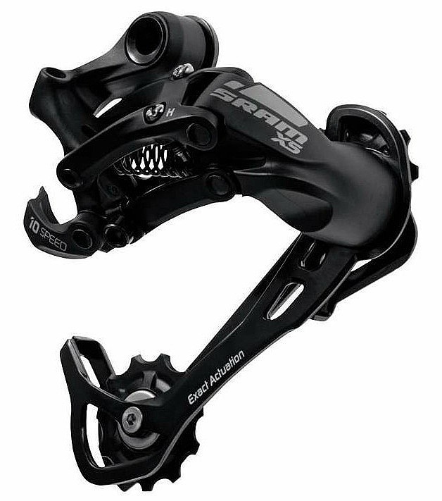 přehazovačka Sram 12A RD X5 10SP Long Cage - Aluminium Black