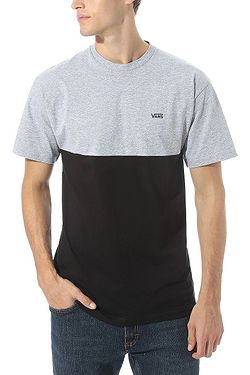 T-Shirt Vans Colorblock - Athletic Heather/Black - men´s