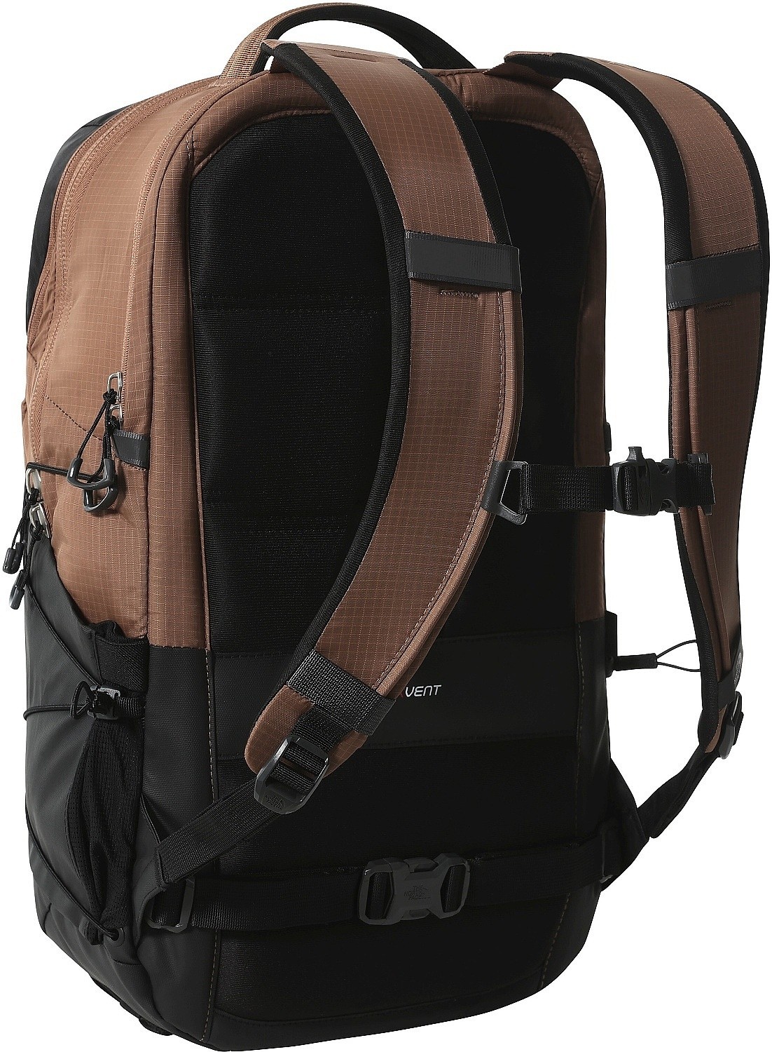 north face khaki backpack