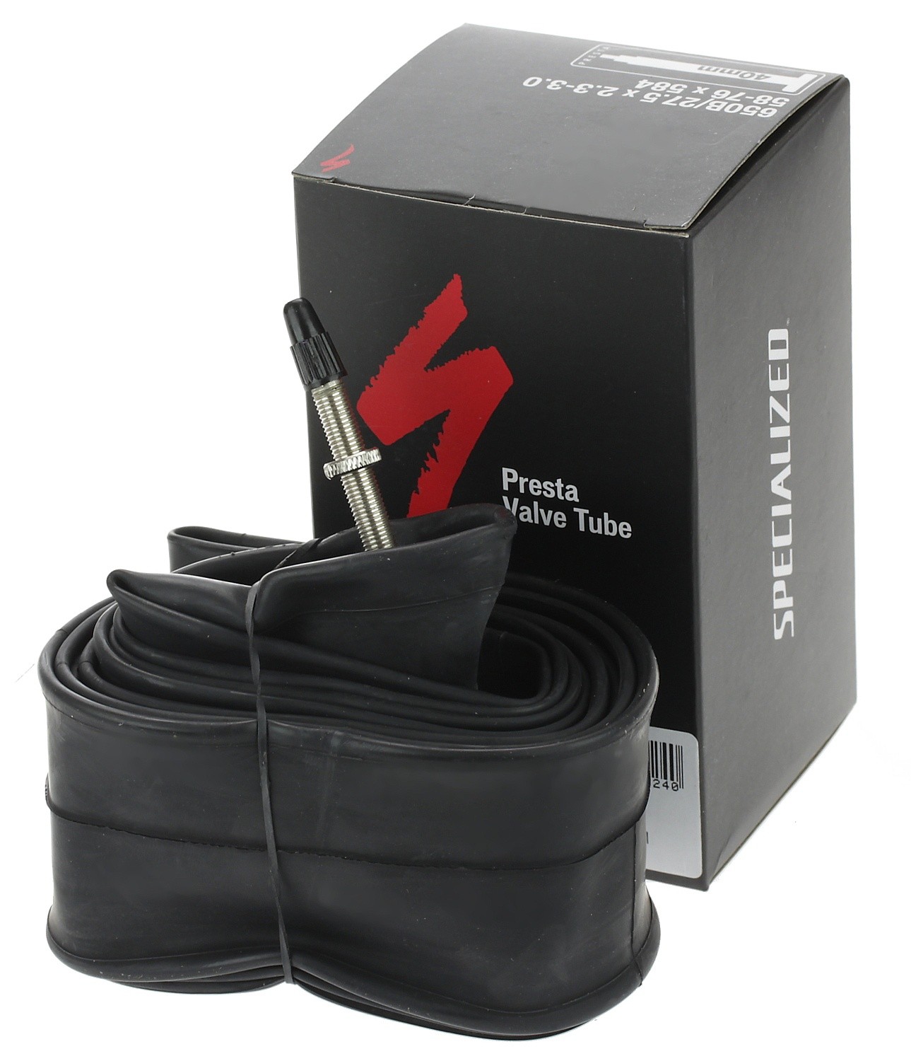 duše Specialized Standard Presta Valve 27.5"/650Bx2.30"-3.00" 40mm - Black