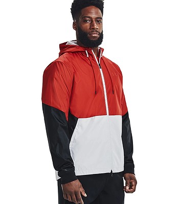 Under armour red and black jacket Clearance