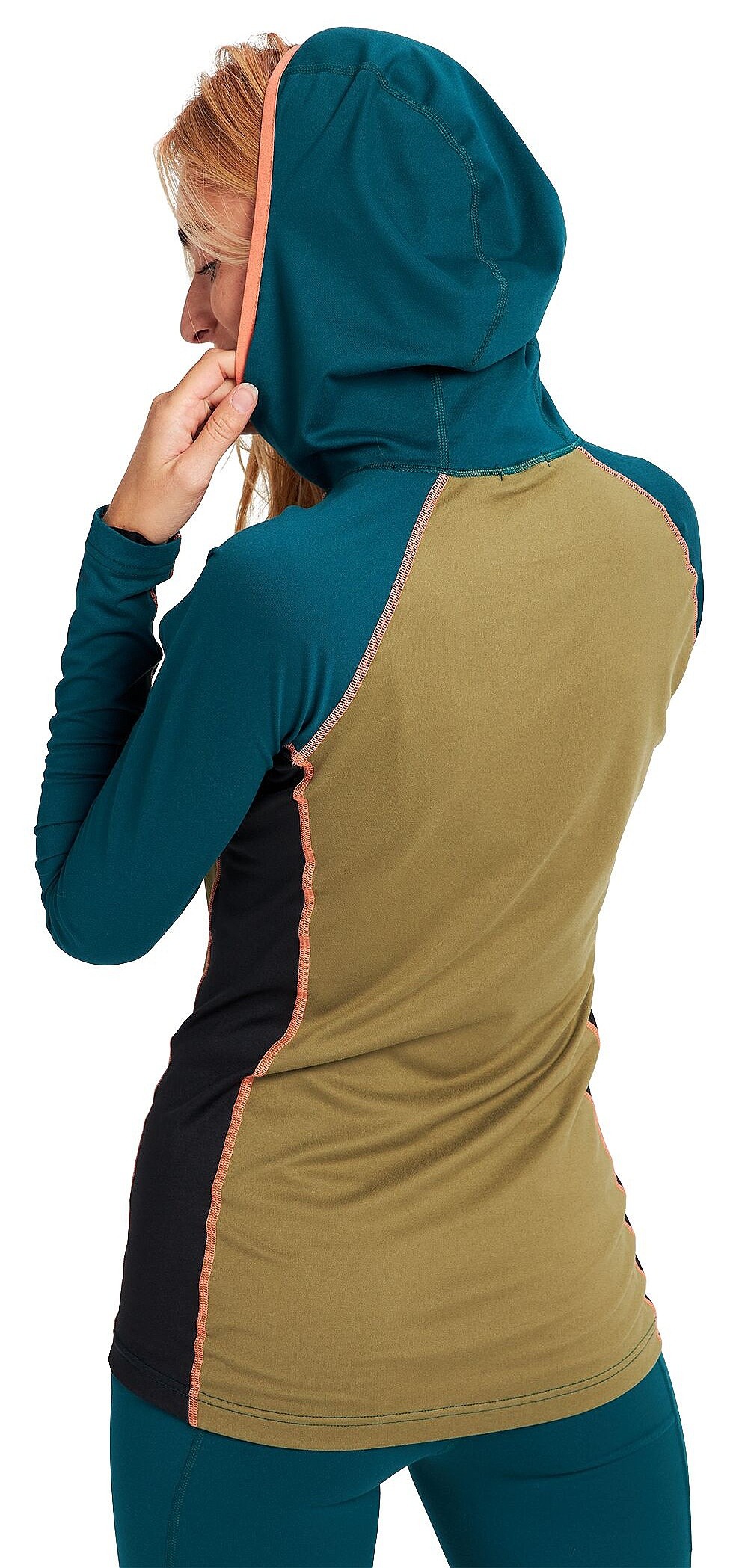 women's burton midweight base layer long neck shirt