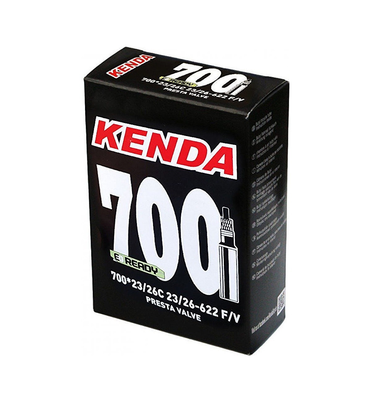Schlauch Kenda FV 622/700x23-26c 48mm - 512228/Black