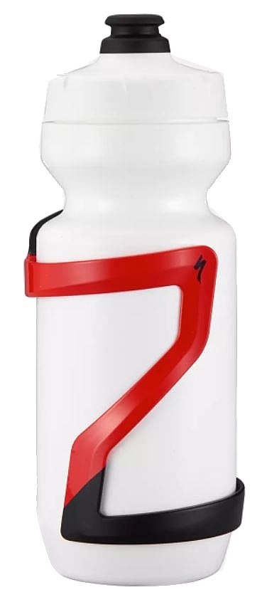 košík Specialized Zee Cage II Right - Matte Black/Flo Red