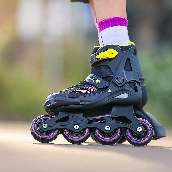 roller skates Playlife Joker - Yellow - unisex junior