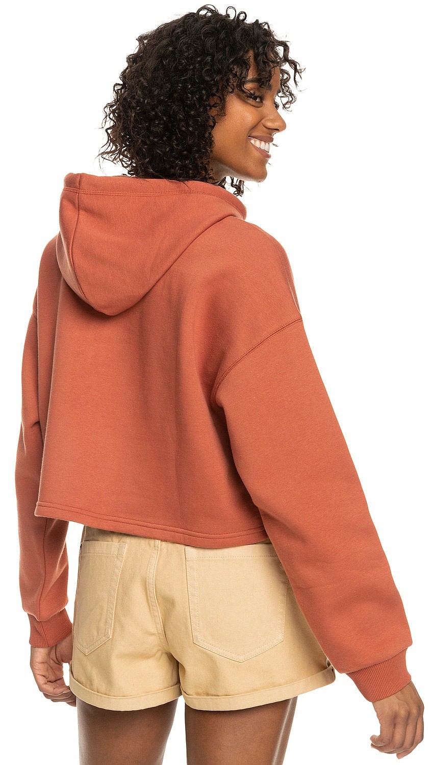 sudadera Roxy Turning Tides A - CNS0/Baked Clay - women´s