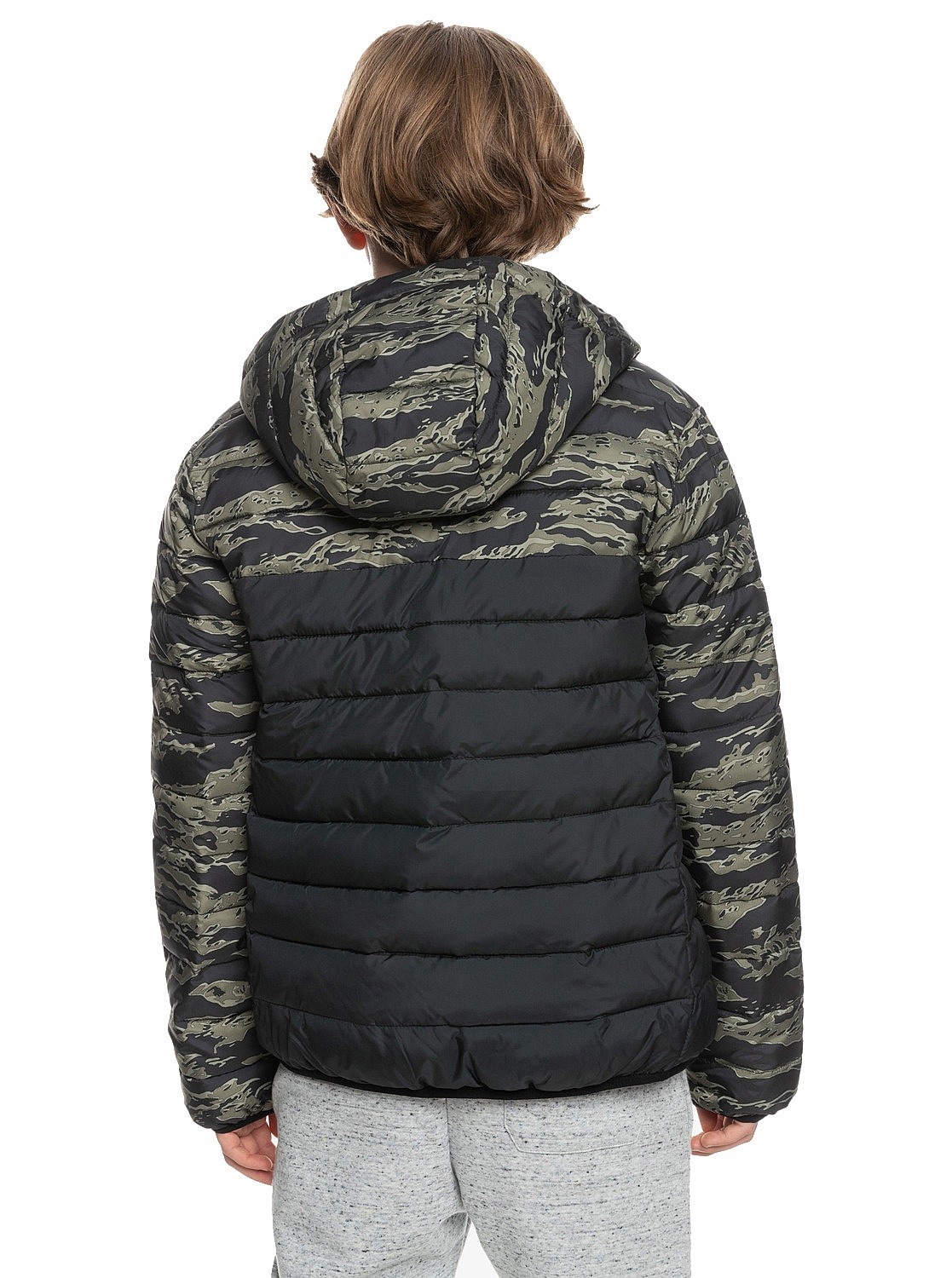 jas Quiksilver Scaly Mix - KTA6/Tarmac Tiger Camoo Y Apparel - boy´s