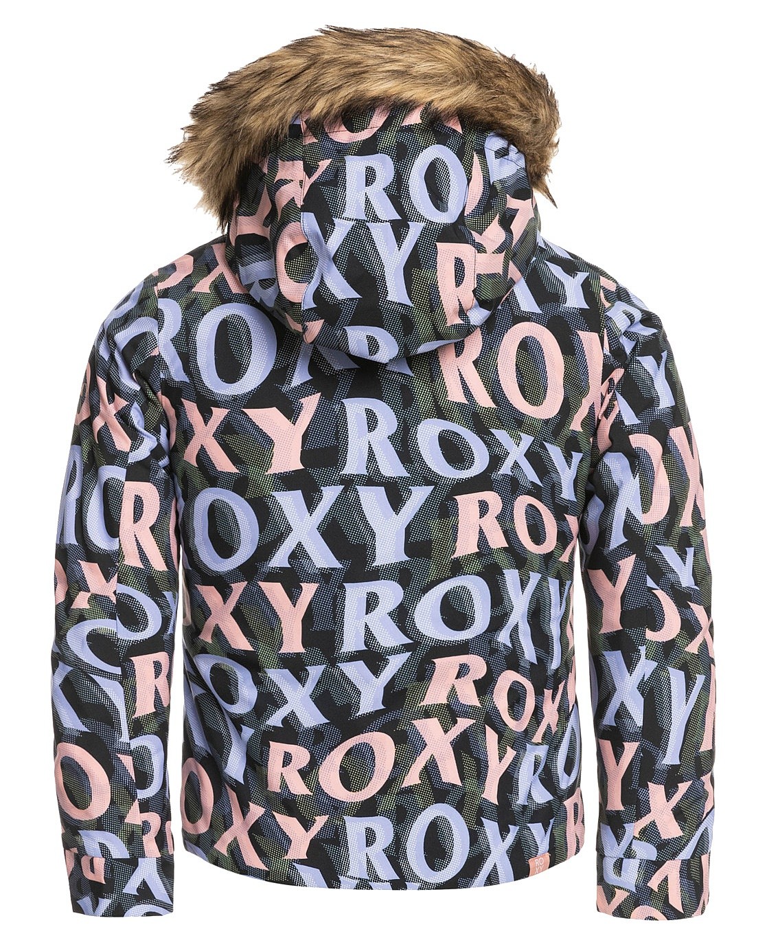 chaqueta Roxy Jet Ski - KVJ6/True Black Sunbeam Lettering - girl´s