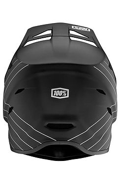 Helm 100% Status - Black/White Matte