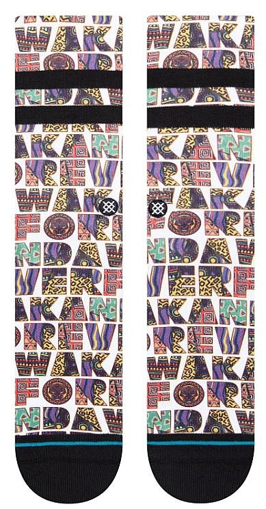 socks Stance Wakanda Forever - White