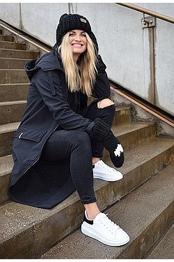 bunda M.ASCH-Be original Softshell Long - Black