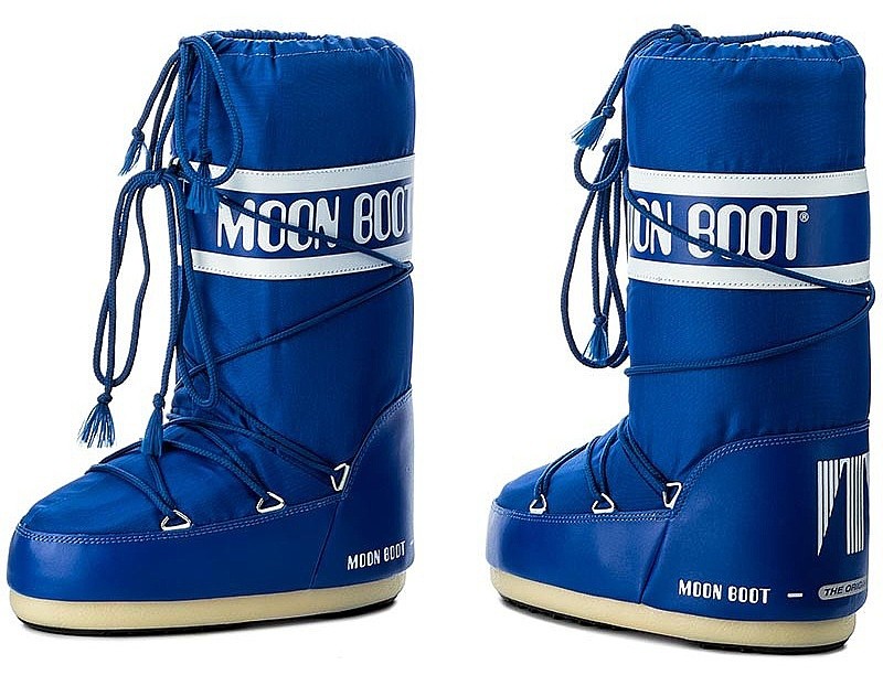 shoes Moon Boot Nylon - Electric Blue - unisex junior