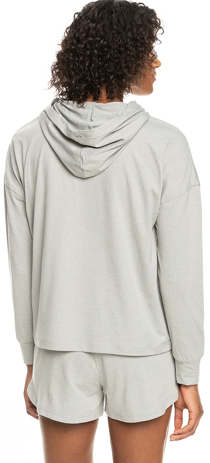 sweatshirt Roxy Naturally Active Hoodie - SGRH/Heritage Heather - women´s