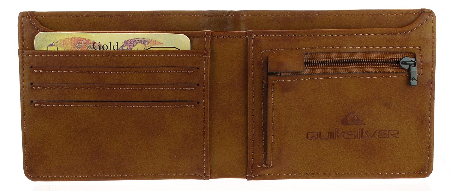 Brieftasche Quiksilver Slim Rays - CSD0/Chocolate Brown - men´s
