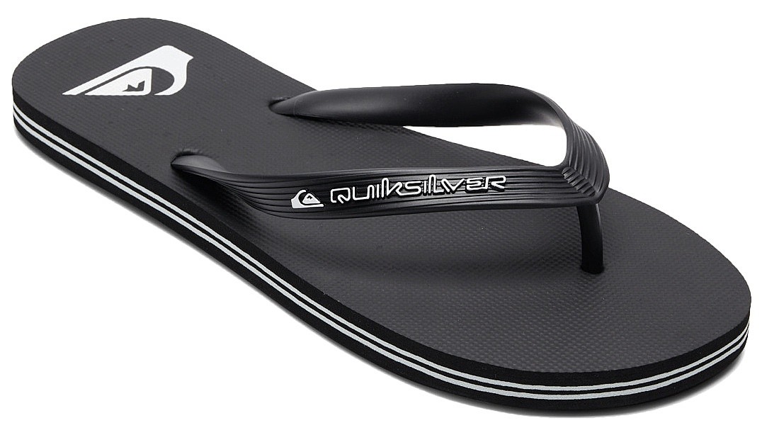 flip flops Quiksilver Molokai Core - KVJ1/Black 1 - men´s