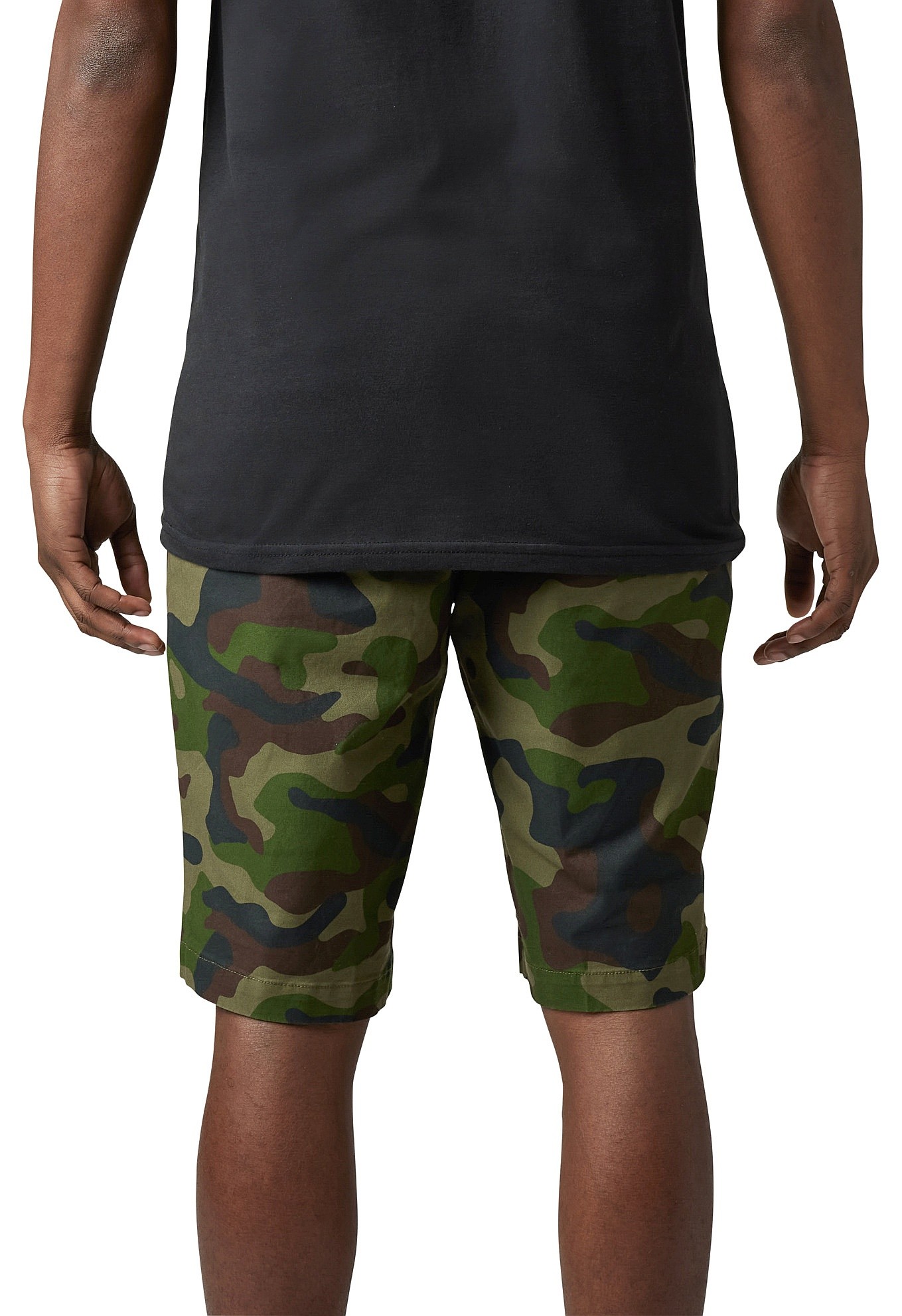 shorts Fox Essex Camo 2.0 - Green Camo - men´s