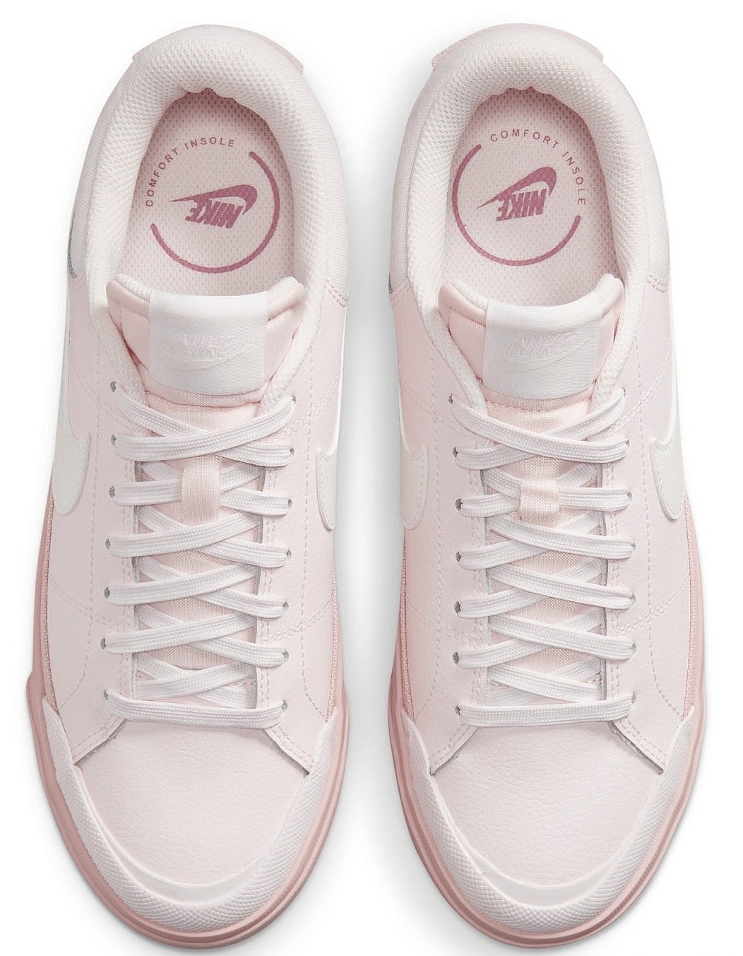 NIKE Court Legacy Lift Womens Shoes - WHITE/HT PINK | Tillys