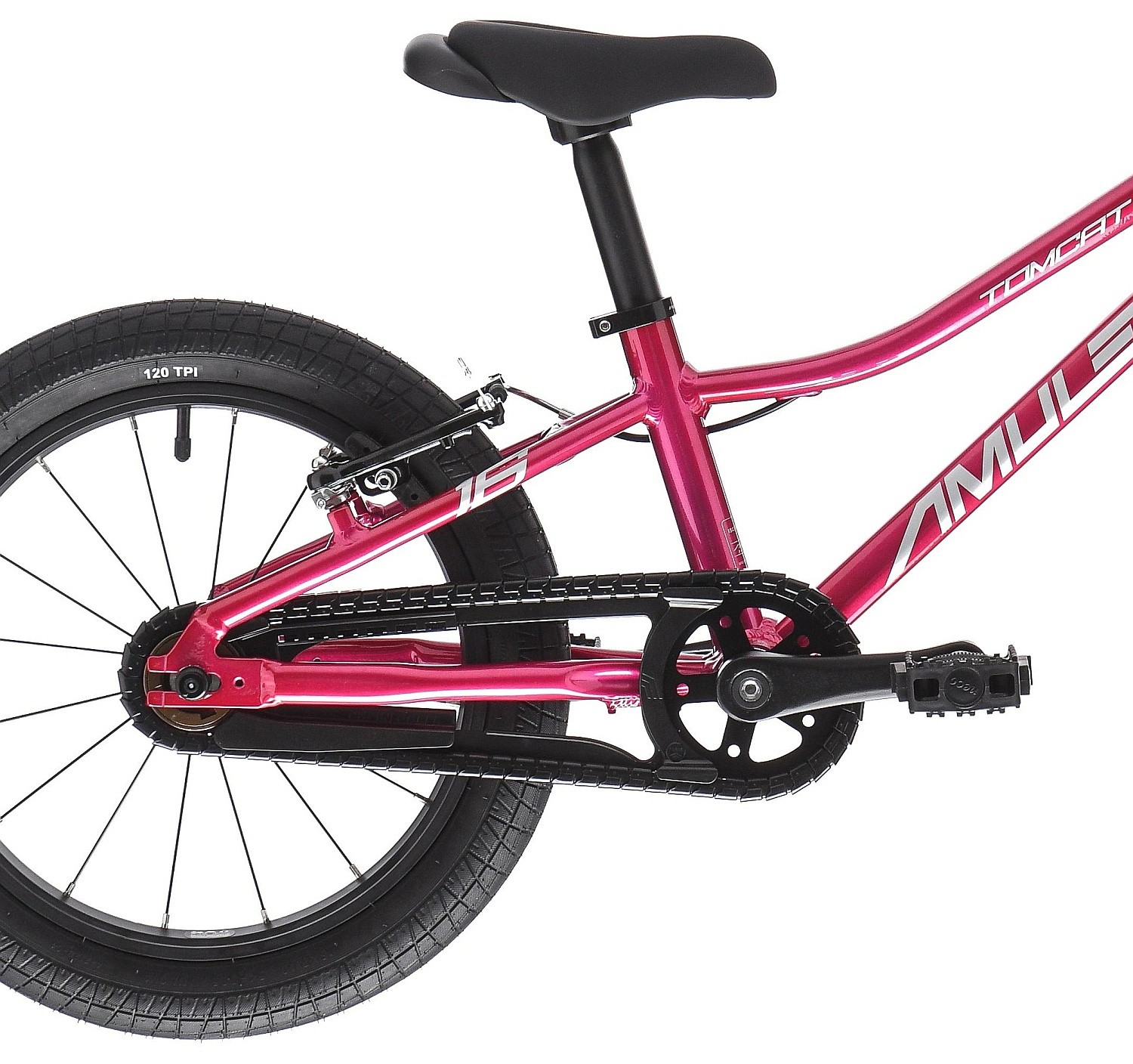 rower Amulet Tomcat 16" - Raspberry/Silver