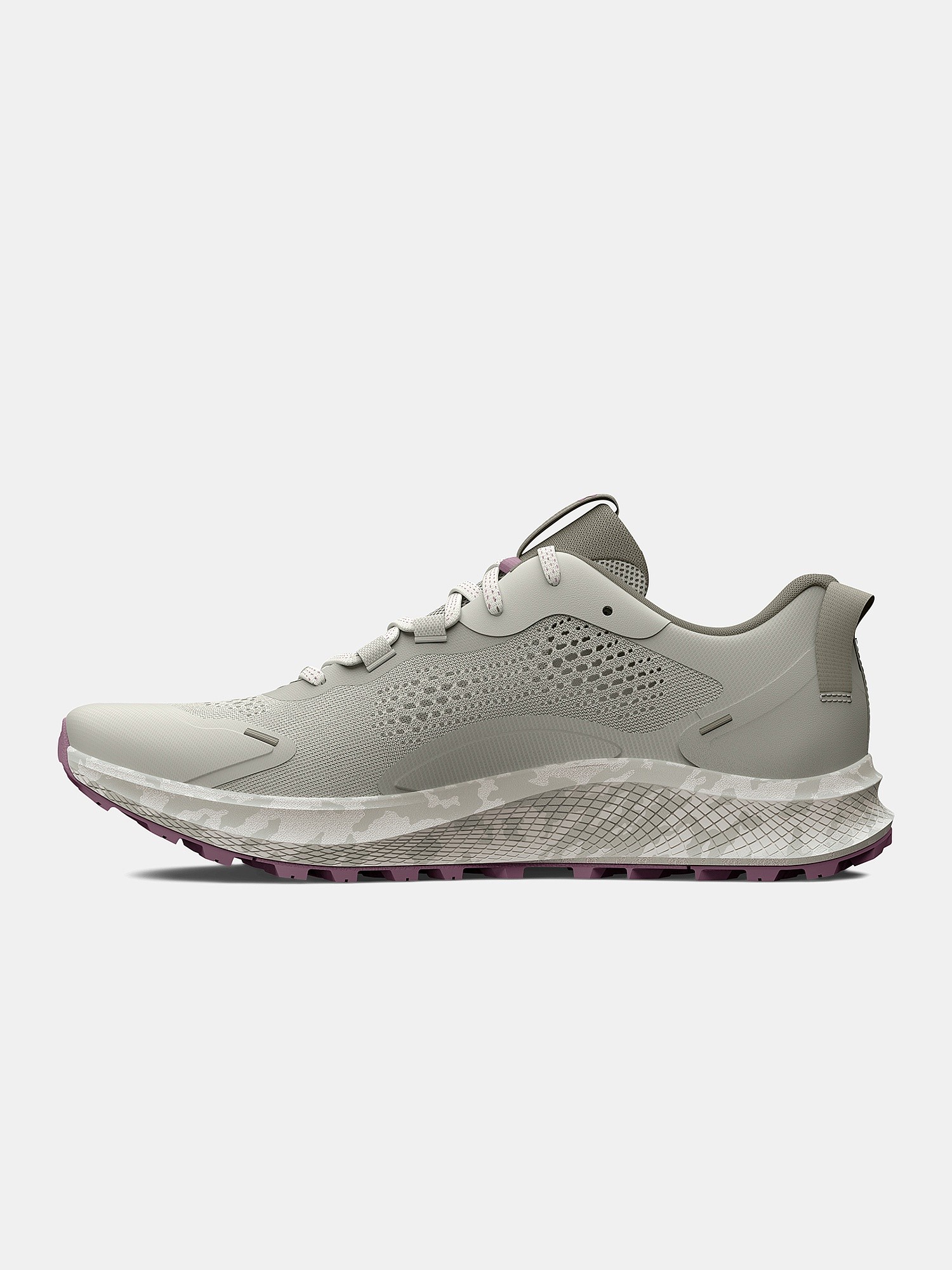 buty Under Armour Charged Bandit Trail 2 - Green/Purple
