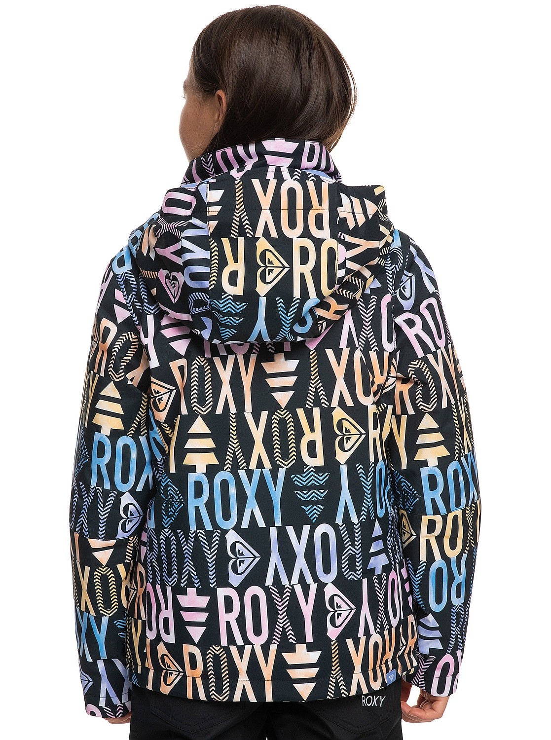 chaqueta Roxy Roxy Jetty - KVJ5/True Black Sapin Rg - girl´s