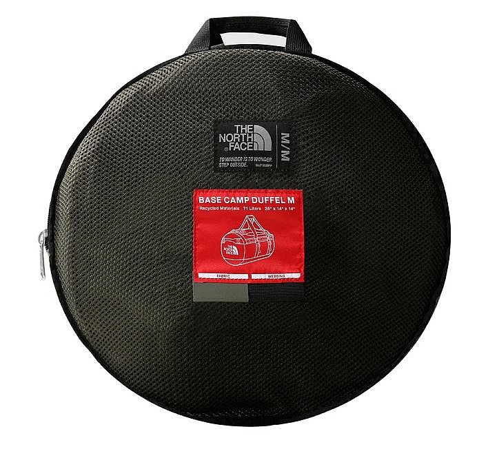 taška The North Face Base Camp Duffel M - New Taupe Green/TNF Black