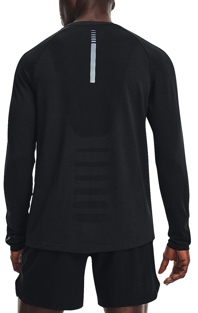 T-Shirt Under Armour Seamless Run LS - Black - men´s