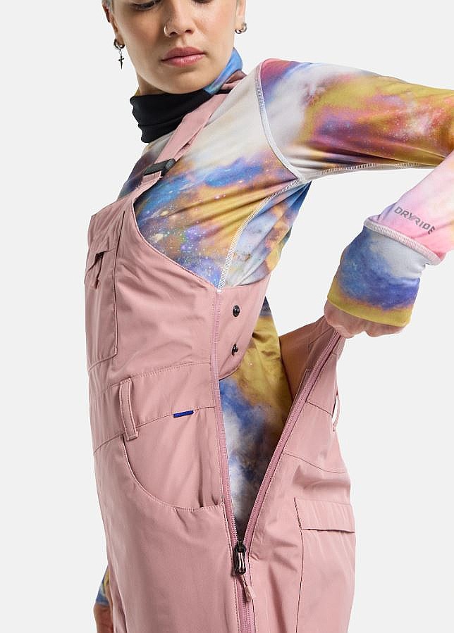 spodnie Burton Avalon Bib 2L Gore-Tex - Powder Blush