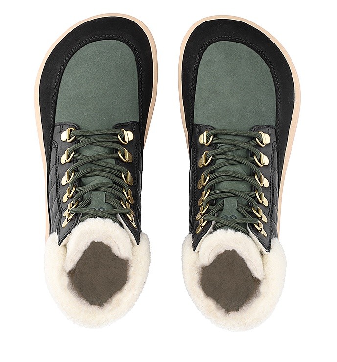 shoes Be Lenka Olivia - Black & Dark Green - women´s