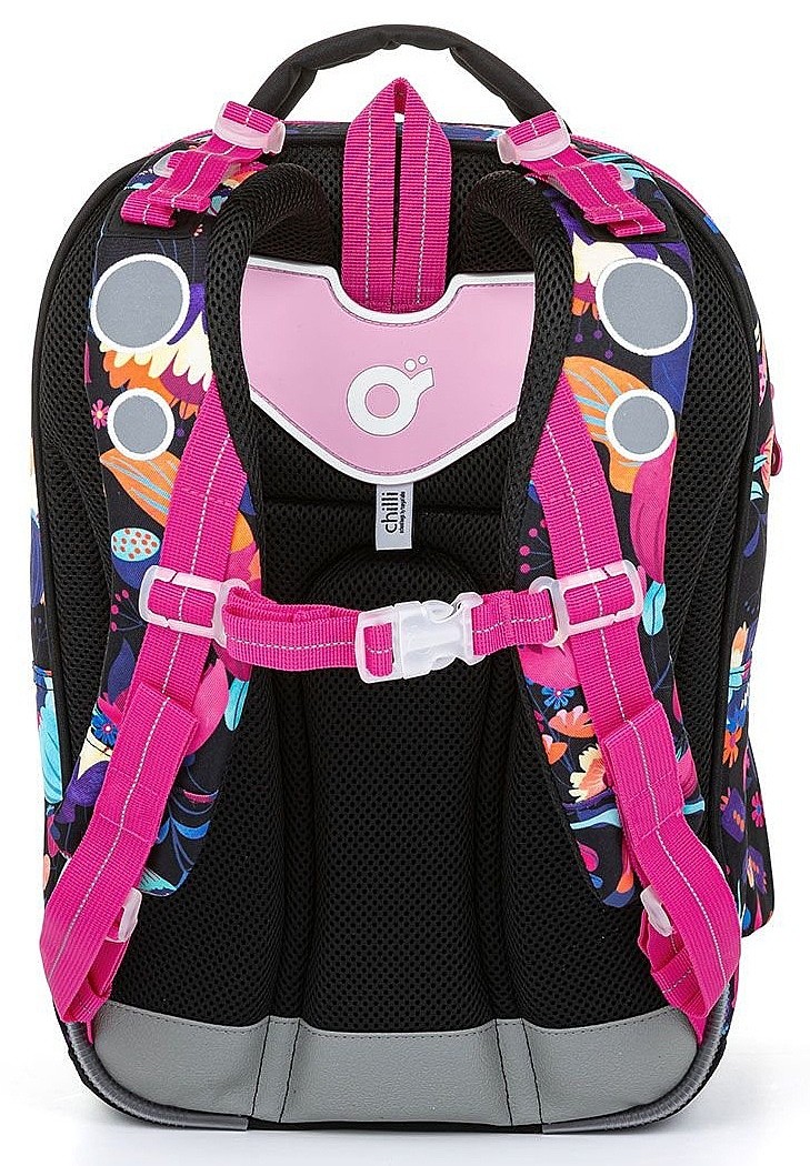 backpack Topgal COCO 23038 - G/Black/Pink - girl´s