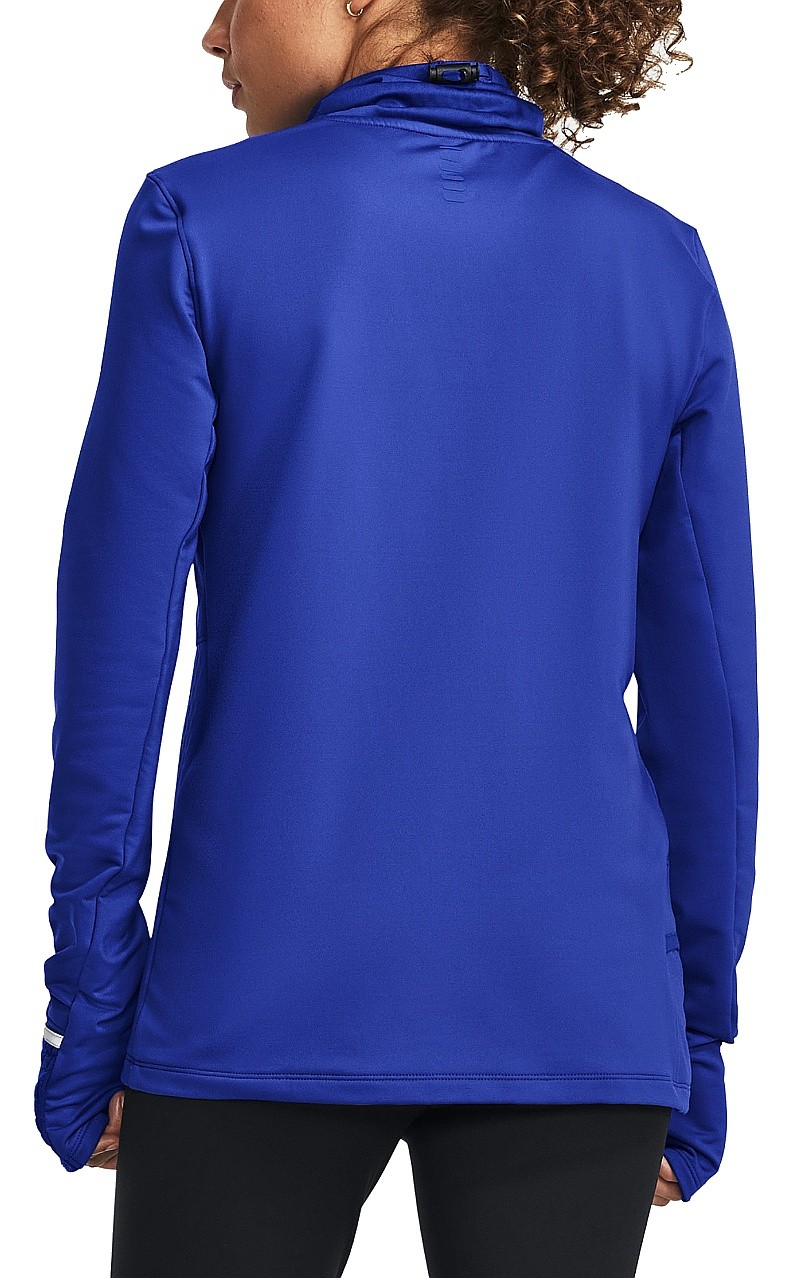 sweat-shirt Under Armour Launch Elite Funnel - Team Royal/Reflective - women´s