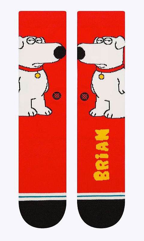 socks Stance The Dog Crew - Red
